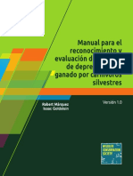 Manual P Reconocimiento Depredacion PDF