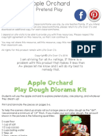 Apple Orchard Playdough
