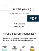 Business Intelligence (BI) Trends and Technologies