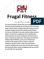 Frugal Fitness