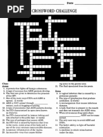 02 HIV and AIDS Crossword Puzzle