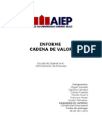 Informe Cadena de Valor