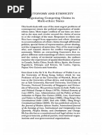 Yash Ghai-Autonomy and Ethnicity Negotiating Competing Claims in ...