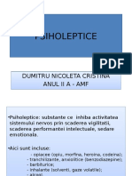 Referat Psiholeptice