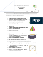 Preparação Para o Exame