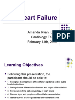 Heart Failure: Amanda Ryan, D.O. Cardiology Fellow February 14th, 2008