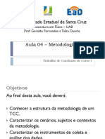 Aula 04 - Metodologia de Um TCC