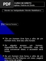 02. Direito Antigo - Babilônico