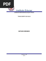 estudo dirigido exercicio fisico