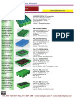 Paletas de Retencion de Liquidos