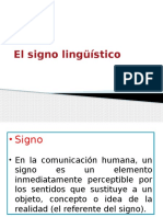 Signos lingüísticos y comunicación