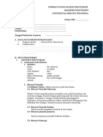 Format Status Klinik Oa