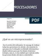 Microprocesadores