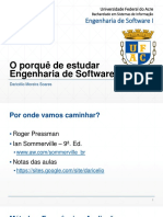 O Porquê de Estudar Engenharia de Software