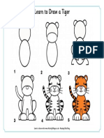 Learn to Draw a Tiger