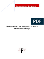 Radios Et NTIC en Afrique de L'ouest - Connectivité Et Usages