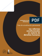 Las Reformas Constitucionales en Materia de Derechos Humanos