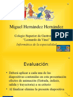 Ejercicio 3 Diapositivas Con Sonido (Miguel Hernández Hernández)