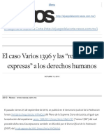 Las “Restricciones Expresas” a Los Derechos Humanos