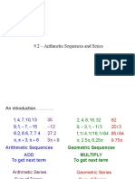 2-3. Arithmetic and Geometric Sequences