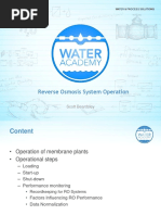 April 2025 RO Plant Maintenance Checklist | PDF | Membrane | Pump
