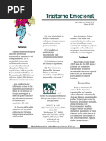 trastorno emocional infantil