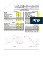 Geometrical Properties Material Properties: Design of Helicoidal Stair