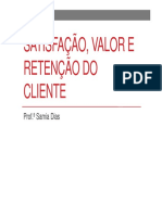 Satisfacao Valor e Retenção Do Cliente PDF