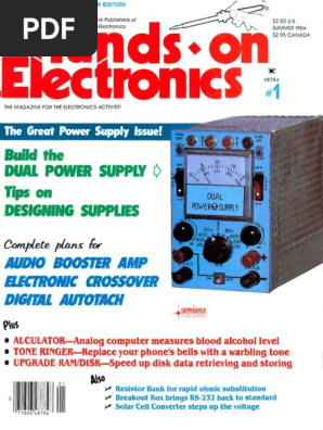 Hands On 1984 Summer Microphone Technology Engineering
