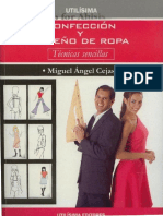 Libro Confección y Diseño de Ropa de Miguel Angel Cejas