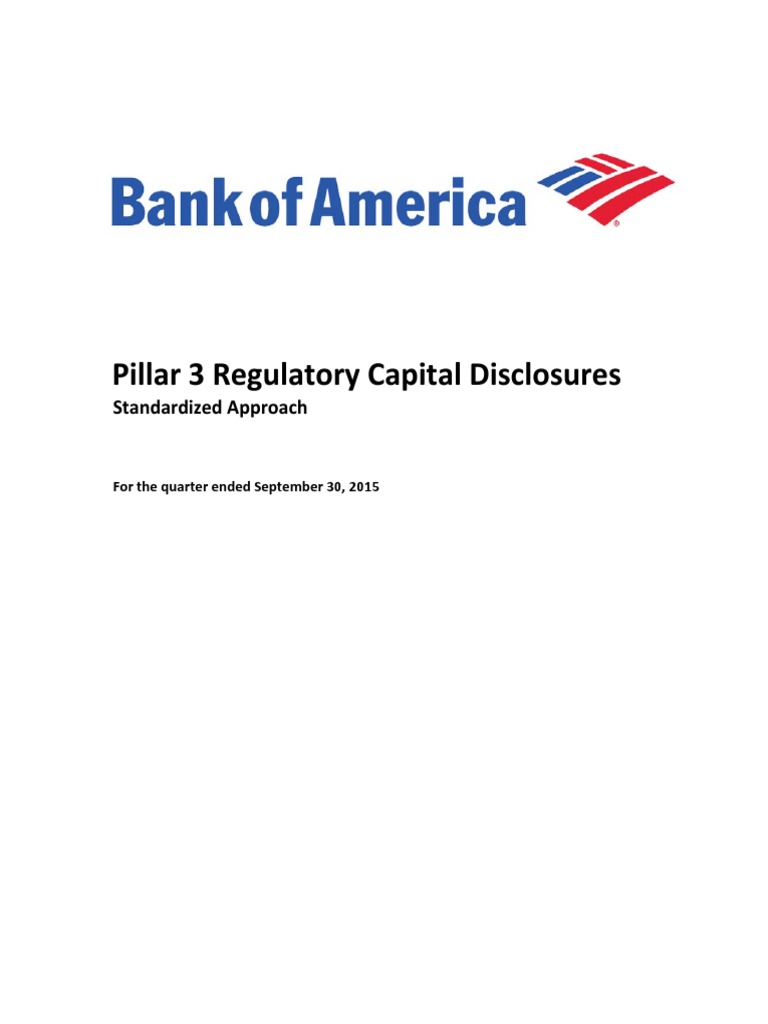 Basel Pillar 3 Regulatory Capital Disclosures | PDF | Credit Risk ...