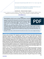 The Effect of Muscular Balance Program on Improving Fall of the Head Forward for Blind Disabled