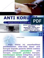 SADAR ANTI KORUPSI