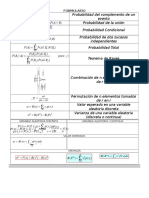 Formulario de Probabilidades 2016