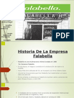 Historia de La Empresa Falabella