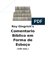 Roy Gingrich's Comentario Bíblico em Forma de Esboço (100 vols.).docx