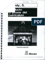 Producto o Praxis Del Curriculum