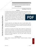 Fundamentos Constitucionales de La Economía Social de Mercado en La Economía Peruana