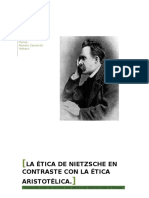 La Ética de Nietzsche en Contraste Con La Ética Aristotélica