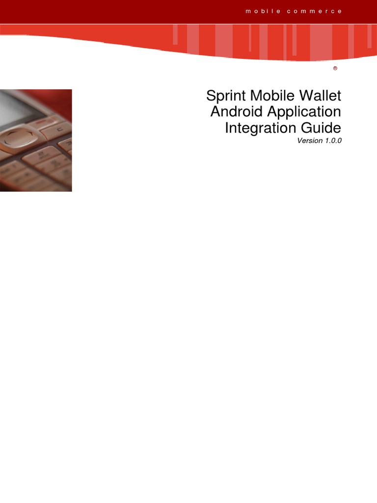 Sprint Mobile Wallet Android Application Integration Guide | PDF ...