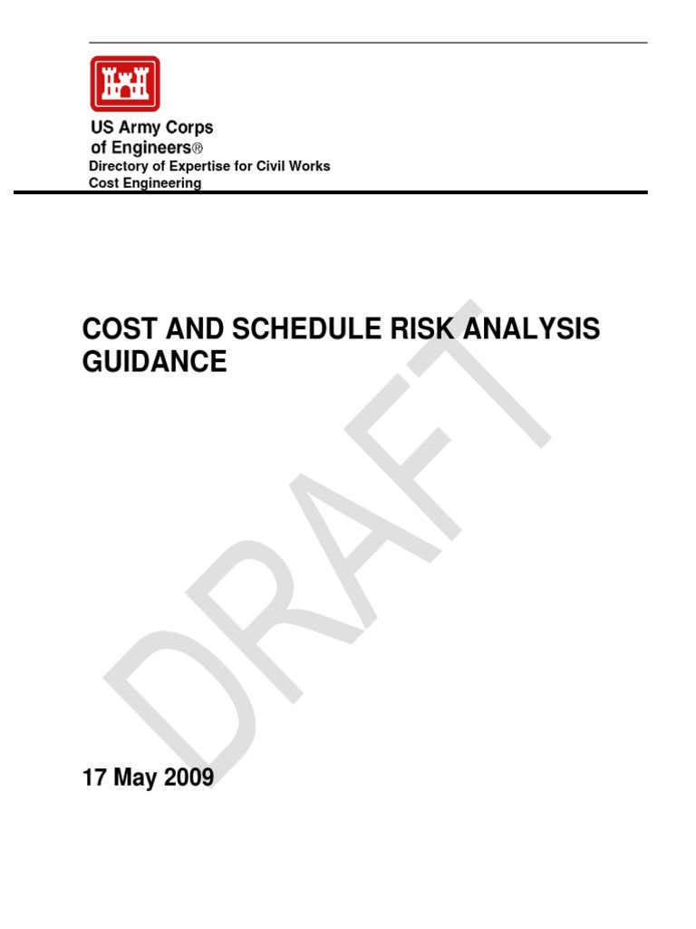 CSRA Guidance for Cost and Schedule Risk | PDF | Risk Management ...