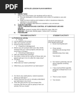 Lesson Plan in MAPEH GRADE 8 | Lesson Plan | Performing Arts