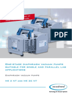 One-Stage Diaphragm Vacuum Pumps Suitable For Single and Parallel Lab Applications