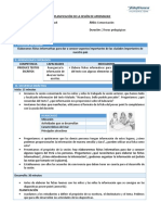 Sesion Elaboramos Fichas Informartivas de Las Ciudades Importantes de Nuestro Pais PDF