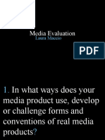 Media Evaluation: Laura Maccio