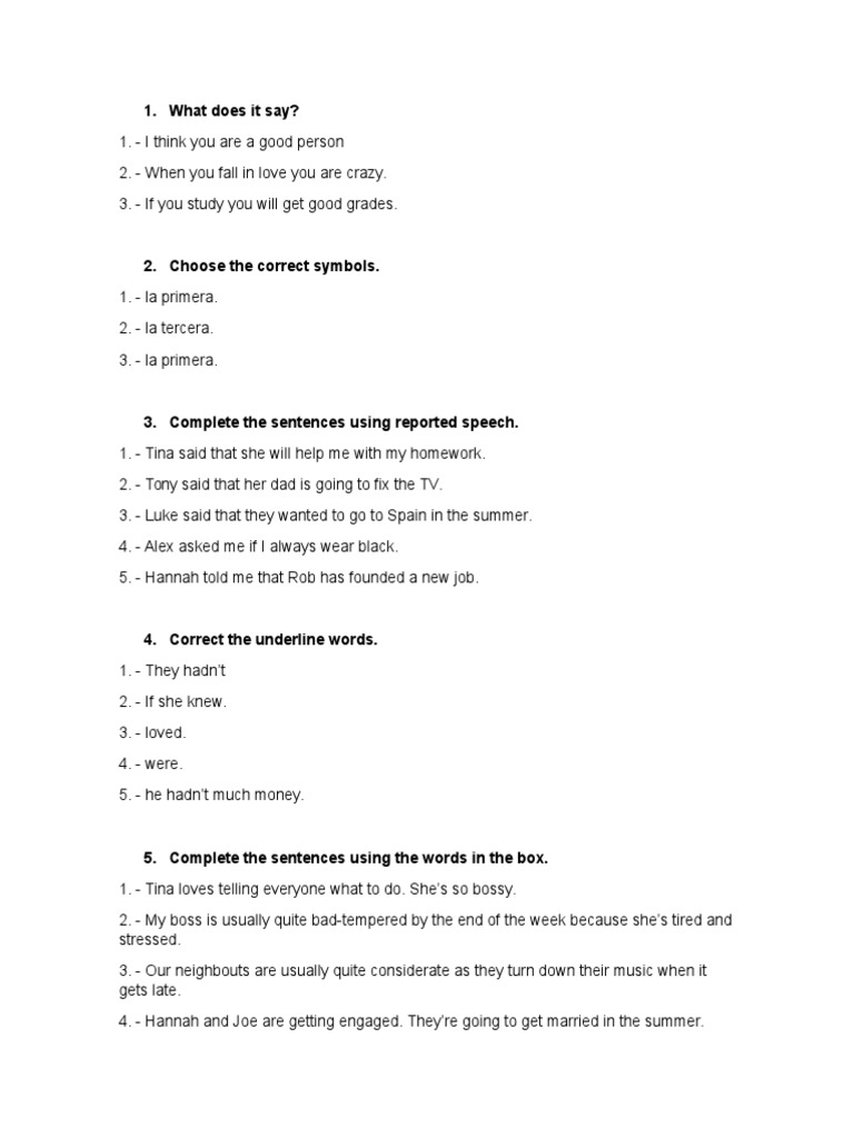English Language Practice Exercises | PDF | Language Arts & Discipline ...