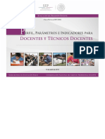 Docum 3 Perfiles parametros e indicadores del Desempeño docente y tecnicos docentes 13 abril 2015.pdf