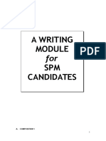 2013 SPM A Writing Module-Edited