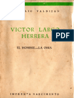 Víctor Larco Herrera. El Hombre. - La Obra