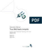 Radio Ampstik 6-120 Manual